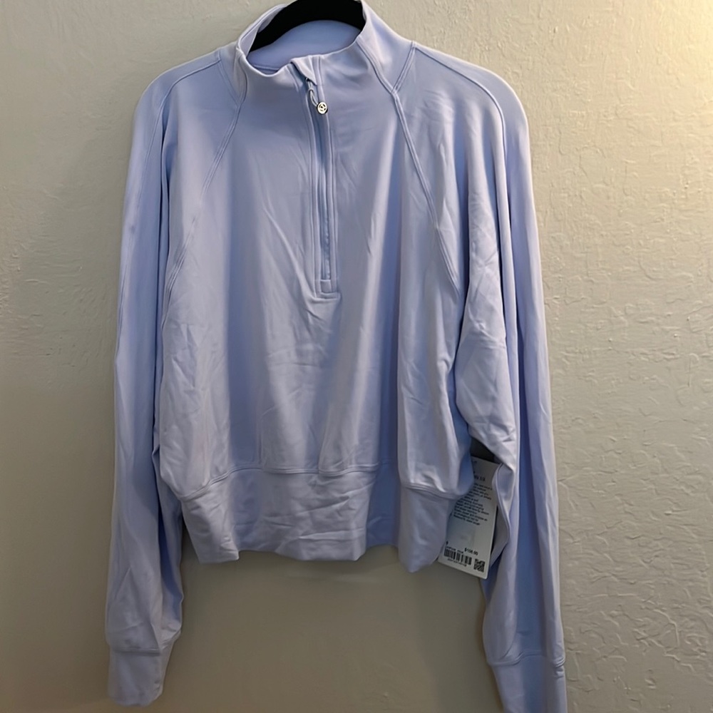NWT LULULEMON Ready to Rulu Half Zip Pullover